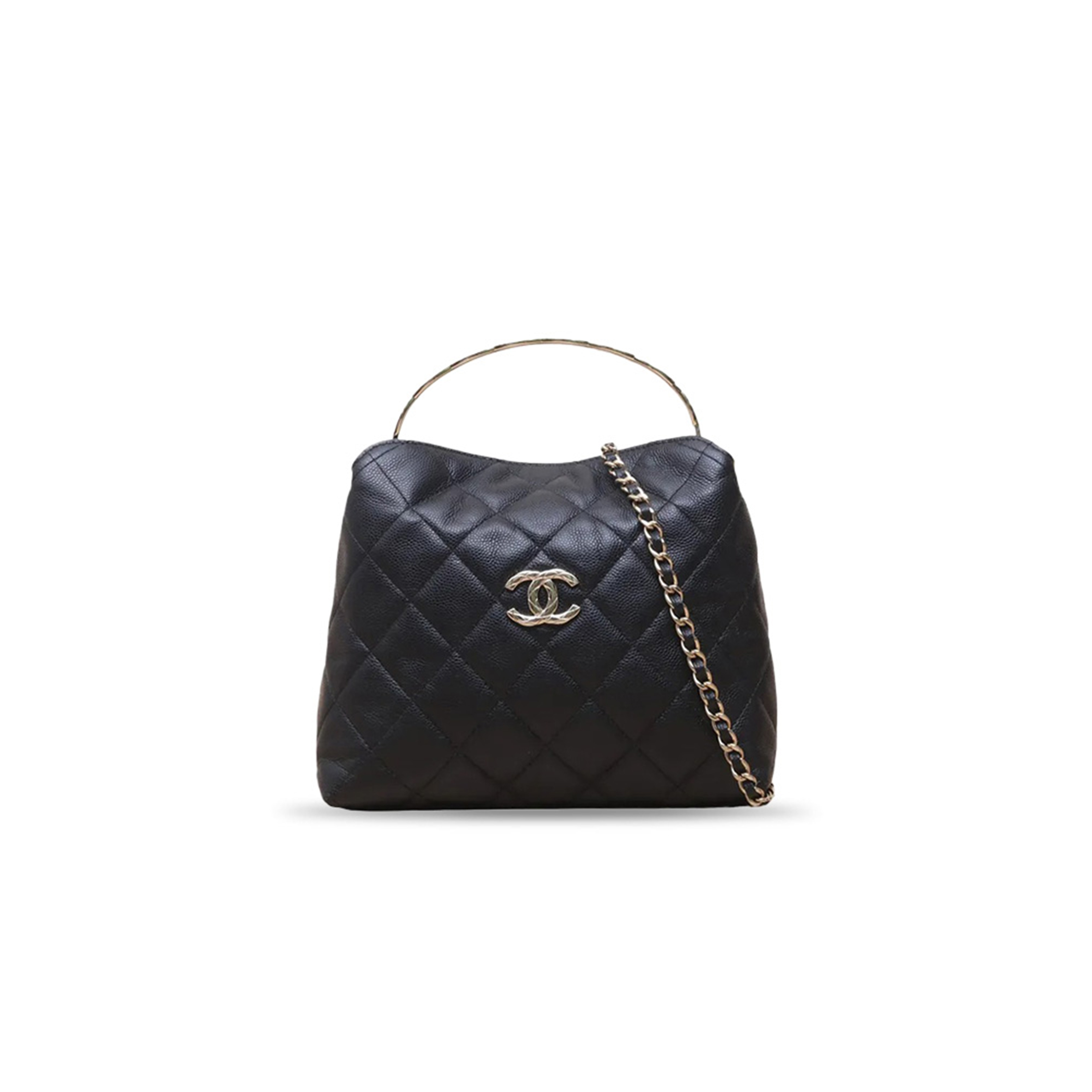 CHANEL 25S COCO CRUSH HANDLE LUNCH BOX BAG AP4591 (18.5*14.5*7cm)